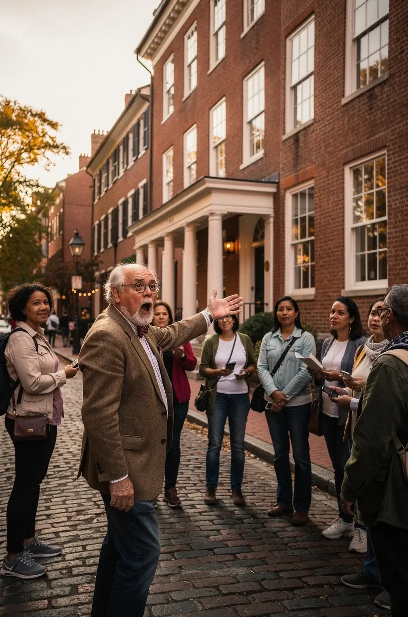 Guided tour group enjoying local cultural experiences